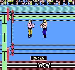 WCW World Championship Wrestling screenshot 3 for NES